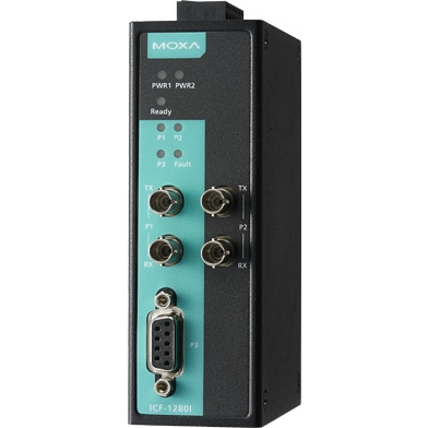 2ポート産業用PROFIBUS-ファイバコンバータ マルチST
