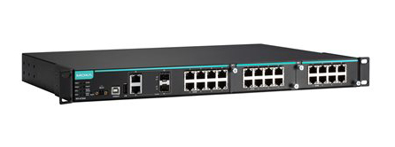 産業用モジュラマネージド イーサネットスイッチ