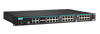 産業用モジュラマネージド イーサネットスイッチ