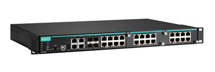 産業用モジュラマネージド イーサネットスイッチ