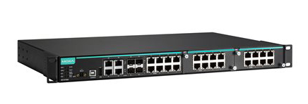 産業用モジュラマネージド イーサネットスイッチ