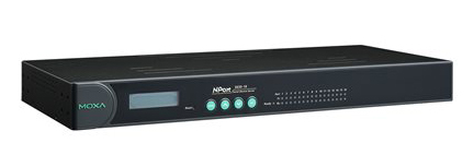 16ポート RS-232C/422/485 デバイスサーバ