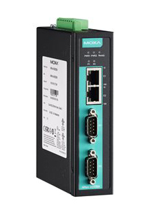 IA用 2ポート RS-232C/422/485デバイスサーバ 2KVアイソレーション IECEx認証