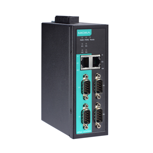 IA用 4ポートRS-232C/422/485デバイスサーバ Tモデル IECEx認証