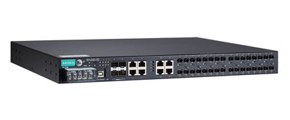 IEC 61850-3認証マネージドラックマウントイーサネットスイッチ 16xマルチSC 2絶縁電源