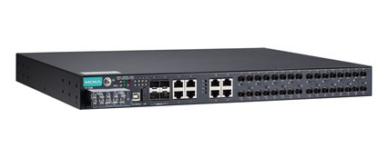 IEC 61850-3認証マネージドラックマウントイーサネットスイッチ 16xマルチSC 2絶縁電源(18~72VDC)