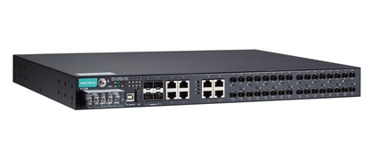 IEC 61850-3認証マネージドラックマウントイーサネットスイッチ 16xマルチST 1絶縁電源