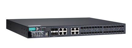 IEC 61850-3認証マネージドラックマウントイーサネットスイッチ 16xマルチST 1絶縁電源(18~72VDC)