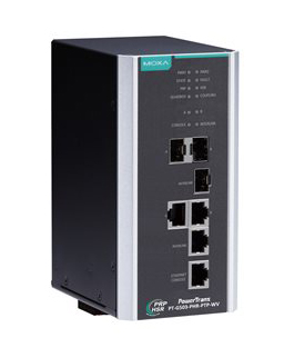 IEC 61850-3/62439-3準拠 3ポート フルギガビットマネージド冗長ボックス