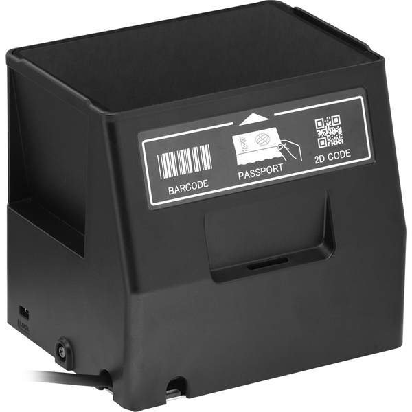 パスポートOCR・携帯液晶対応 2次元コード定置式スキャナ USBインターフェース