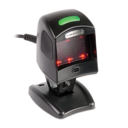 2次元対応定置式リーダ Magellan 1100i 標準スタンド付 ブラック RS232C I/F