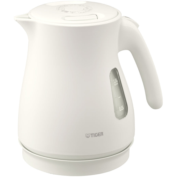 電気ケトル 1L マットホワイト