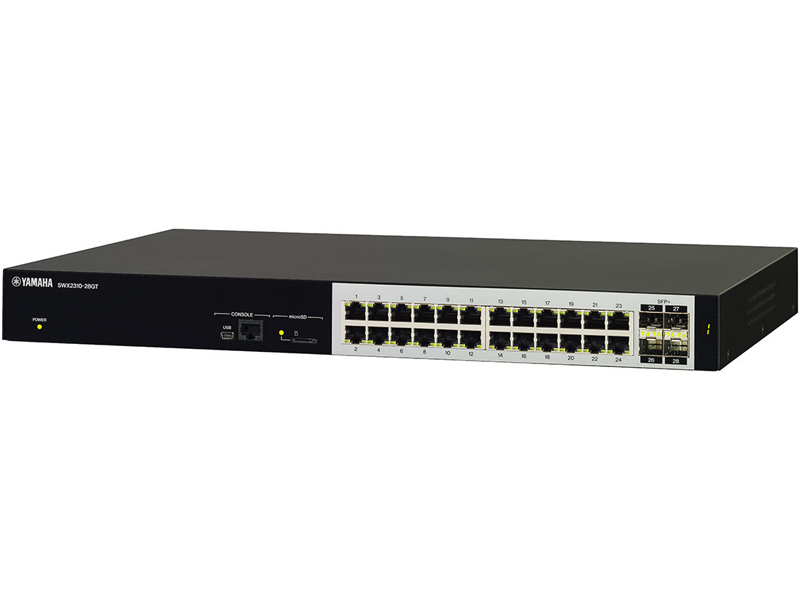 インテリジェント L2 スイッチ 28ポート