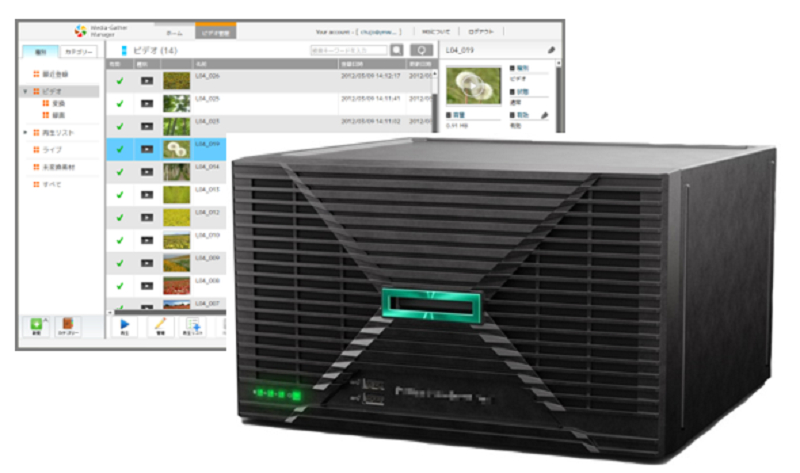 映像配信サーバー Media360 MG-PRO V2【LIVE/VOD対応】
