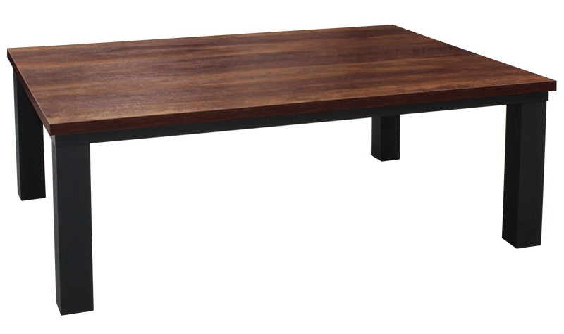 フラットヒーターこたつ ブラウン